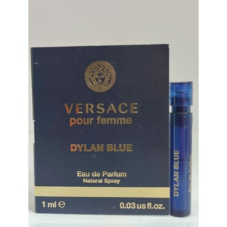 Vial 🌈 Versace ☁️ Dylan Blue Pour Femme EDP 1ml น้ำหอมชนิดพกพา น้ำหอมไวออลแท้💯