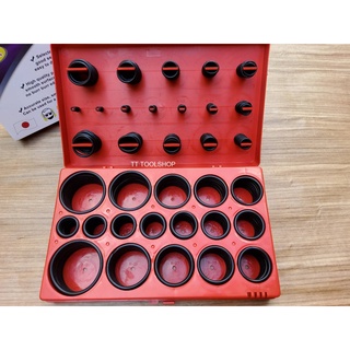 ZEN ยางโอริง 419ชิ้น 34 ขนาด เบอร์มิล กล่องแดง O-Ring Assortment Nitrile Rubber สินค้าพร้อมส่ง