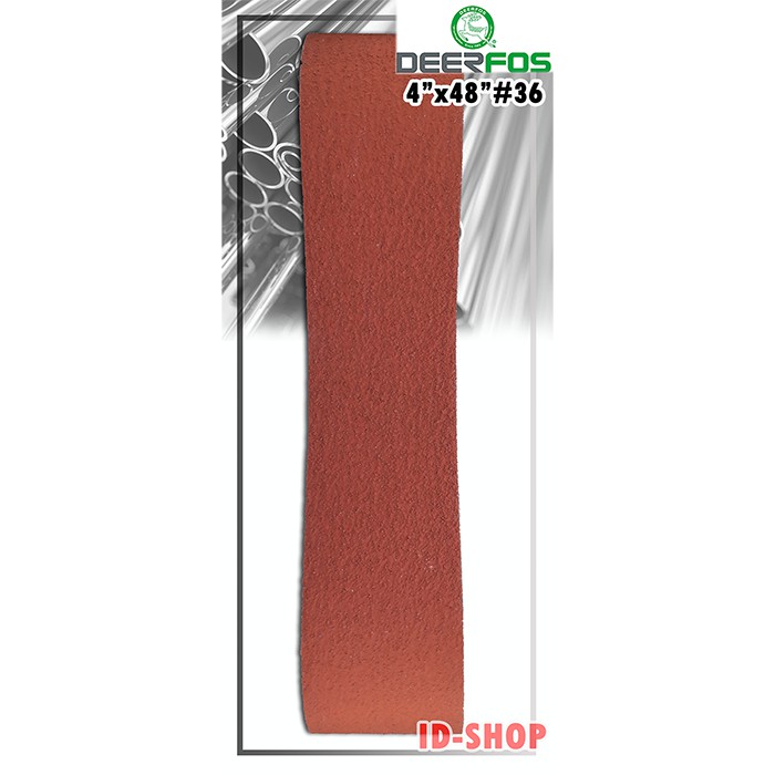 สายพานผ้าทรายบากท่อDEERFOS PS999+ 4''x48''#36 ผ้าทรายบากท่อ