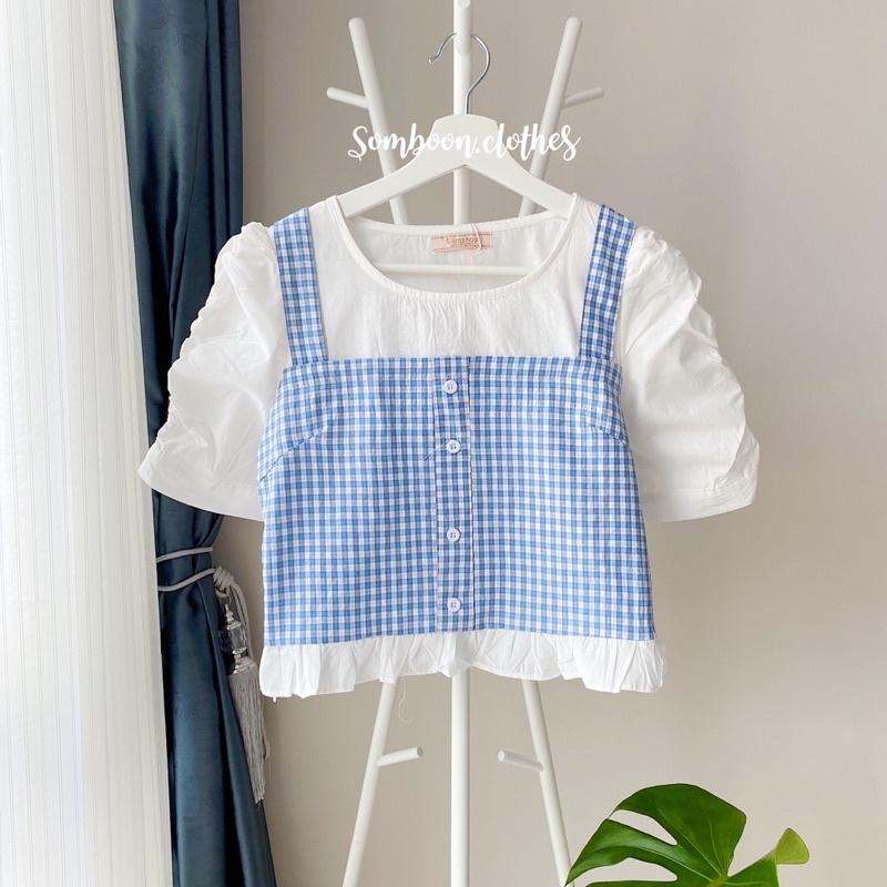 Jokey Top ⭐️เสื้อลายสก็อต⭐️