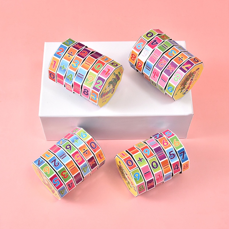 Blove* การเรียนรู้ Magic Cube ของเล่นคณิตศาสตร์ปริศนาพลาสติกคณิตศาสตร์ Recognition การเรียนรู้ในช่วงต้นของเล่นการสอน Aid สําหรับก่อนวัยเรียน - รูปที่ 3