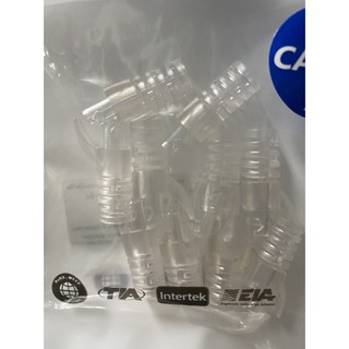 LINK US-6510 CAT 5E LOCKING PLUG BOOT, TRANSPARENT 1 Pkg (10 pcs/Pkg) / ปลั๊กบูท แบบล็อคหัว CAT 5E สีโปร่งใส