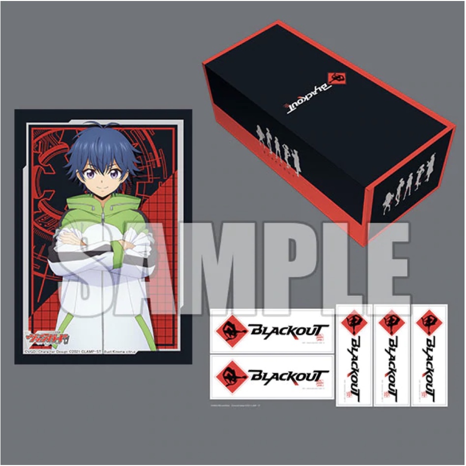 Bushiroad Supply Set Sleeve &amp; Storage &amp; Sticker Cardfight! Vanguard : Yu-yu Kondo - ซองใส่การ์ด, กล่องใส่การ์ด, Yuyu