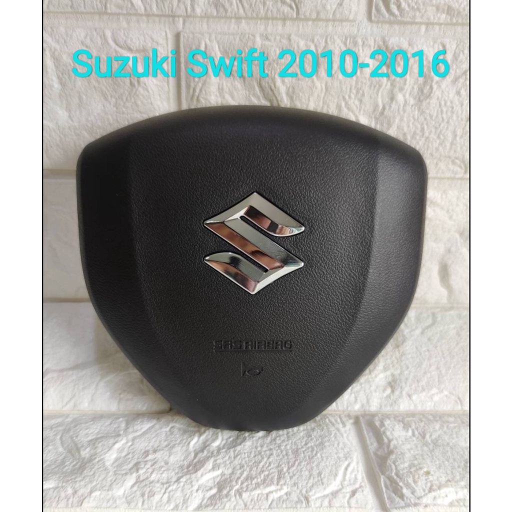 ฝาครอบแอร์แบคพวงมาลัย ฝาครอบถุงลมนิรภัย Suzuki Swift 2010-2016 (ของใหม่100%)