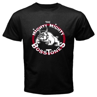 ใหม่ เสื้อยืด พิมพ์ลายวง The Mighty Mighty Bosstones Ska Punk สีดํา สไตล์พังก์ สําหรับผู้ชาย