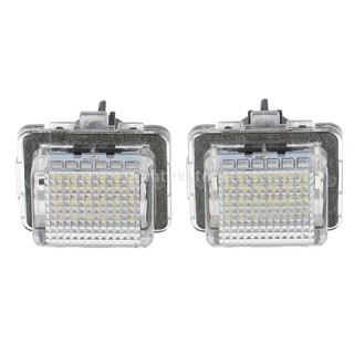 หลอดไฟป้ายทะเบียนรถหลอดไฟ Led 2 Mercedes Benz C W 204 E W 212 S W 221 Cl