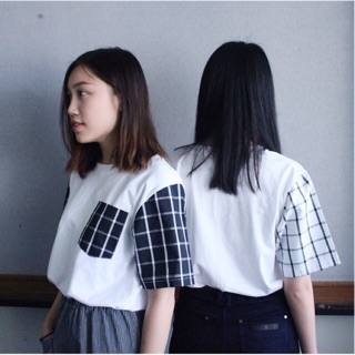 B&amp;W Grid Off T-Shirt