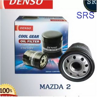 DENSO กรองน้ำมันเครื่อง Mazda 2 , Mazda 3(1.6) ( รหัสสินค้า 260340-0640 )