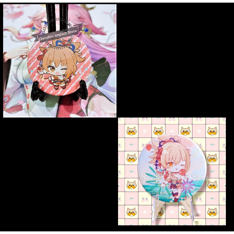 YOIMIYA Genshin Impact Badge