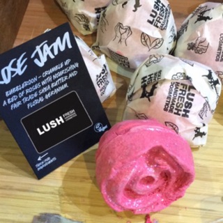 (ของใหม่) Lush Rose Jam Bubbleroon 100g