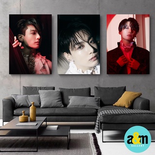 โปสเตอร์ไม้ Jungkook TIME DIFFERENCE VERSION I I Wall Hanging Room Decoration I K-POP โปสเตอร์ไม้ตกแต่งห้อง - A&amp;M