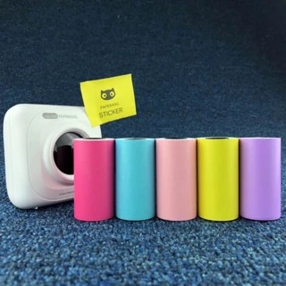 กระดาษเครื่องปริ้น paperang กระดาษสติกเกอร์สีขาวpaperang peripage กระดาษสติ๊กเกอร์ พิเศษ