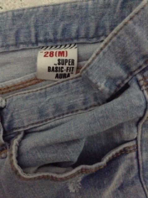 aura denim super basic fit