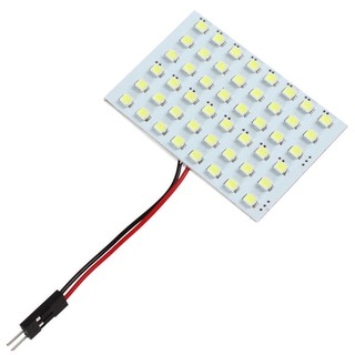 โคมไฟ 48 LEDs 3528 SMD LED สีขาวสำหรับติดภายในรถยนต์