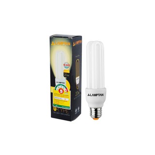 หลอดประหยัดไฟ U-TYPE MT 20W WW LAMPTAN | LAMPTAN | U-TYPE MT 20W WW หลอดประหยัดไฟ หลอดไฟ โคมไฟส่องสว่างและพัดลมเพดาน หลอ