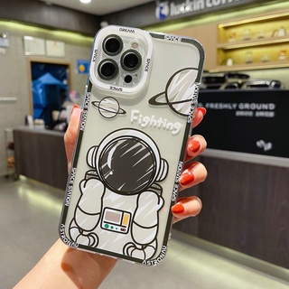 For Huawei Nova 3i 5T 7i 7 SE P30 Lite P40 P50 Mate 30 40 Pro Honor 10i 20i 8X 9X 50 60 Y9 Prime AstronautSoft TPU Case Camera Lens Full Transparent Cover | DFA009