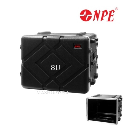 NPE Rack ABS 8U ลึก 17นิ้ว ABS-8U17 NPE กล่องเก็บเครื่องเสียง