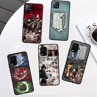 Fl3 เคสโทรศัพท์มือถือแบบนิ่ม ลายอะนิเมะผ่าพิภพไททัน สําหรับ Samsung Galaxy S10e S10 S9 S8 Plus Lite S7 Edge