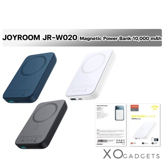 Joyroom JR-W020  แบตสำรองแบบชาร์จไร้สาย  Magnetic Power Bank 10,000 mAh