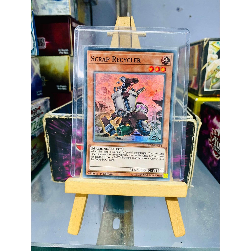 การ์ดมอนส์ Yugioh Scrap Recycler ที่หายากมาก