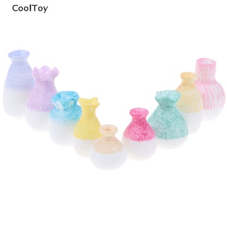 &lt; Cooltoy &gt; แจกันดอกไม้จิ๋ว 1:12 สําหรับตกแต่งบ้านตุ๊กตา