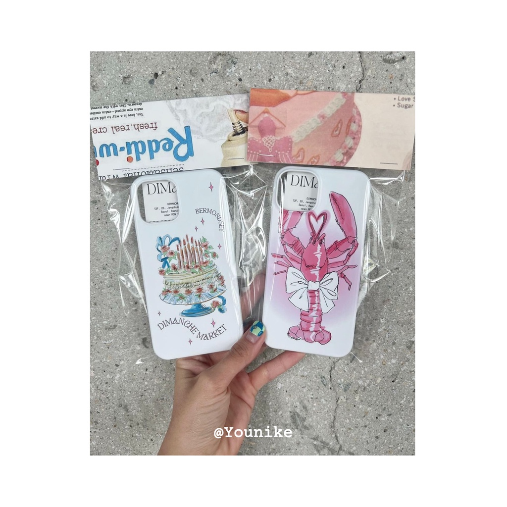 เคสโทรศัพท์มือถือ แบบแข็ง ลายเค้ก ขนมหวาน สําหรับ 14pro 13pro 12promax 14 11 7plus 8 12mini