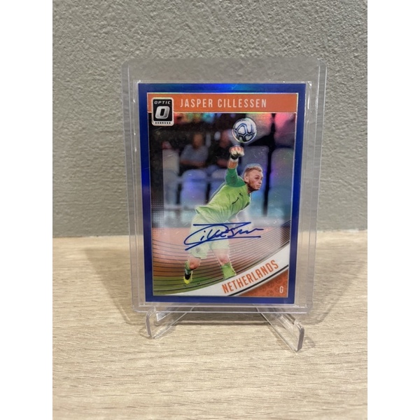 2018-19 Panini donruss optic Autograph NETHERLANDS Jasper Cillessen #33/99 การ์ดนักบอล