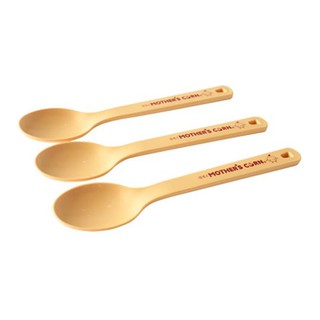 Mothercorn Cutie Spoon Set เซทช้อนทานอาหารเด็ก แพ็ค3ชิ้น  ทำจากข้าวโพด 100% แข็งแรงทนทานปลอดภัย