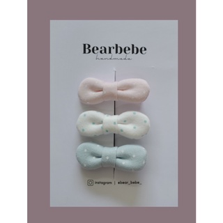 Dot collection Mini bow clip