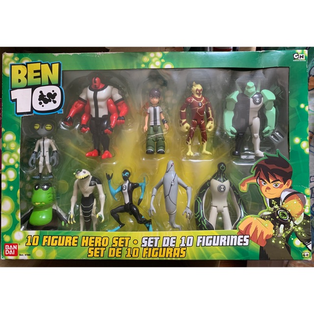 Ben 10 : 10 Figure hero set