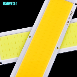 Babystar❦ ชิปหลอดไฟ Led 10W Cob 1000lm สีโทนอุ่น สีขาวนวล