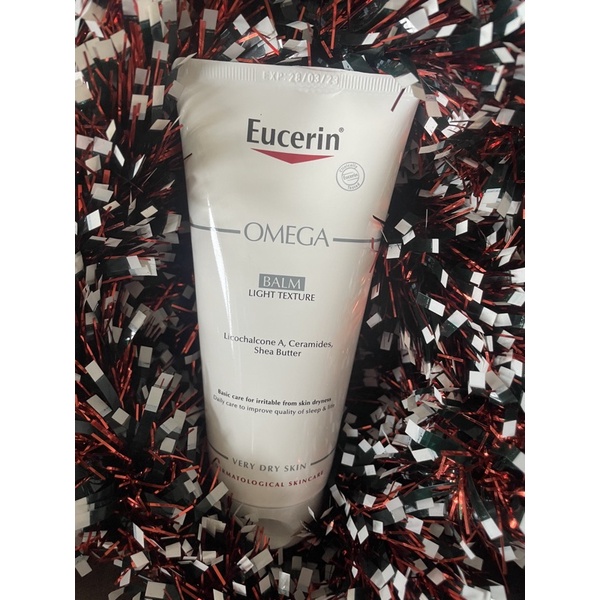 Eucerin Omega Balm 200 ml (สูตรใหม่สีฟ้า)