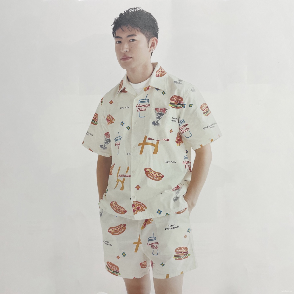 HUMANMADE ヒューマンメイド JUNK FOOD Aloha Shorts ジャンクフード柄