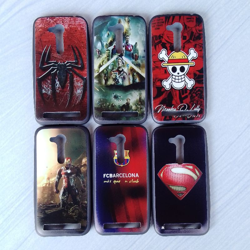 Asus Zenfone Go 4.5 ZB452KG X014D Case Softcase ฟุตบอลซูเปอร์ฮีโร่ตัวละคร