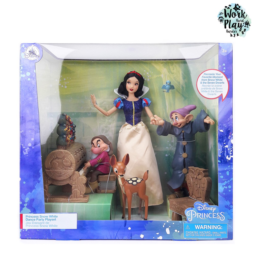 Snow White and the Seven Dwarfs Dance Party Playset