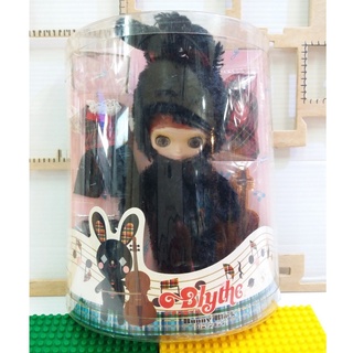 4" inches TAKARA Petite Blythe Doll Toy Japan Bunny Black ตุ๊กตาบลายธ์ ตัวเล็ก บันนี่แบล็ก น้องกระต่ายดำ