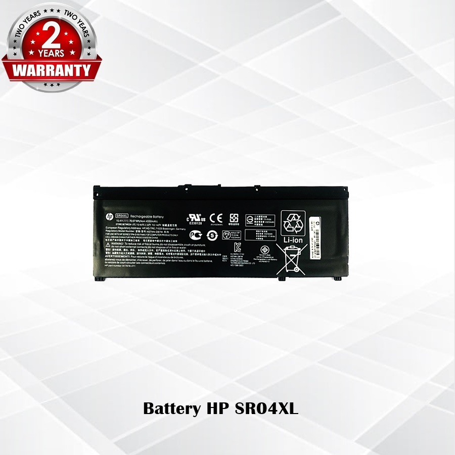 Battery HP SR04XL / แบตเตอรรี่โน๊ตบุ๊ค รุ่น HP Omen 15-CE 15-CX 15-DC (แท้) *รับประกัน 2 ปี*