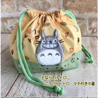 กระเป๋าหูรูด ผ้าฝ้าย พิมพ์ลาย My Neighbor Totoro Series สไตล์ญี่ปุ่น