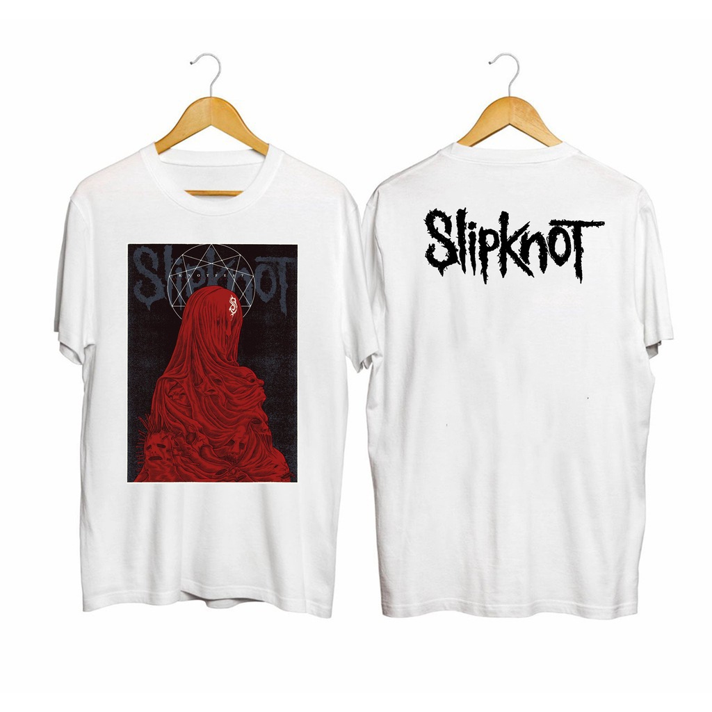 SLIPKNOT METAL BAND เสื้อยืดผู้ชายผู้หญิง DEATH METAL PUNK ROCK HARDCORE CLOTHES