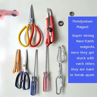 1ชิ้น แม่เหล็กนีโอไดเมียม กลมแบนมีรู ขนาด 12 mm. แม่เหล็กแรงสูง magnet Neodymium แม่เหล็ก กลมแบนมีรู รูเทเปอร์