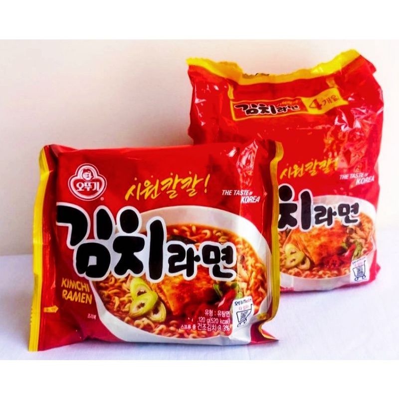 โอโตกิ กิมจิ รามยอน Kimchi Stew Ramen มาม่าเกาหลีรสกิมจิ  오뚜기 김치라면