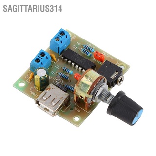 Sagittarius314 PM2038 USB Amplifier Board Audio Power Supply Module 5W