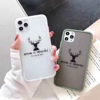 เคสโทรศัพท์พิมพ์ลายหัวกวางป้องกันการกระแทก tpu สําหรับ vivo 1906 1811 vivo 1816 1819