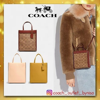 COACH Field Tote 14 Mini Cashin Tote Bag Ladies handbag