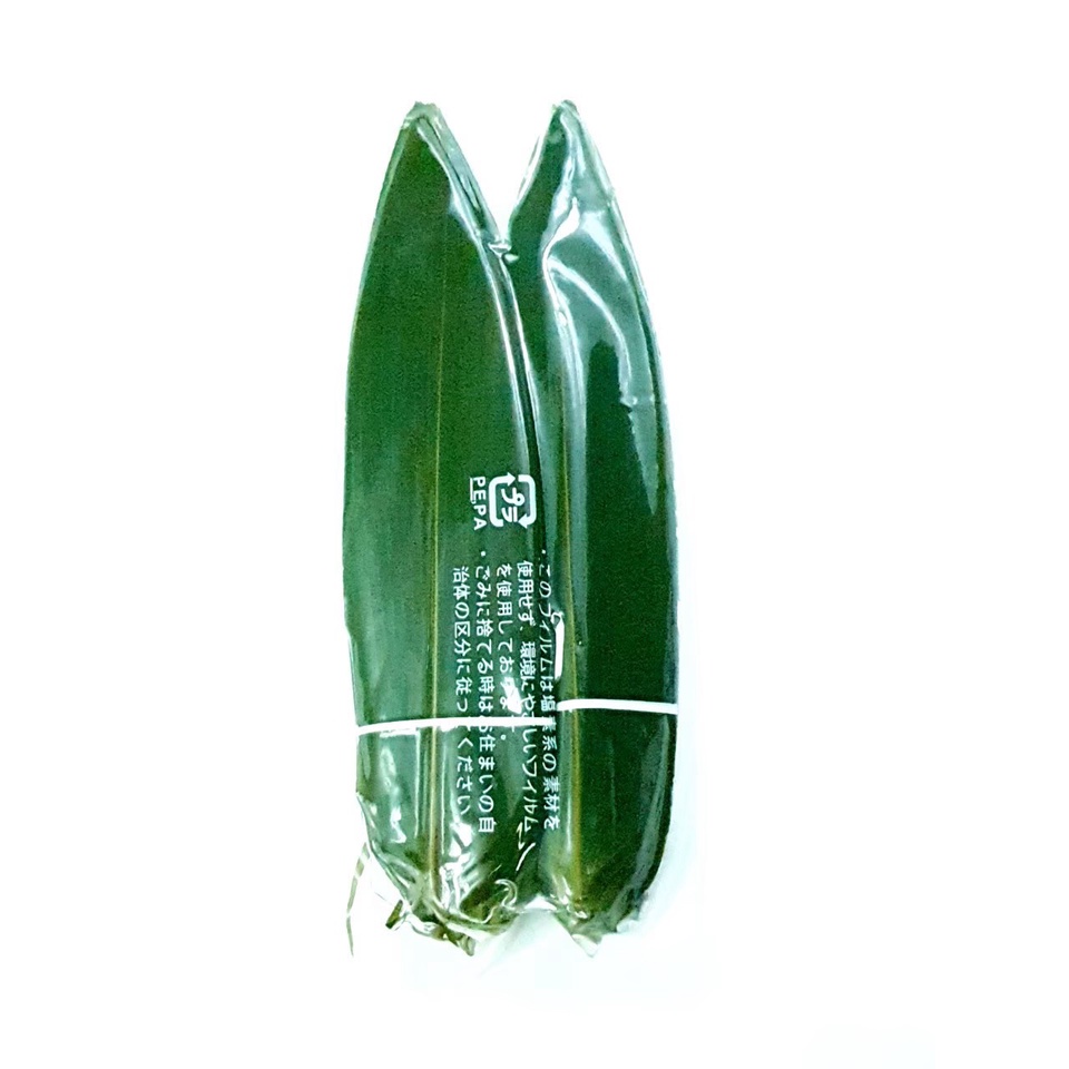 ใบไผ่ญี่ปุ่น พร้อมส่ง Sasa, Bamboo (S) 100 ใบ/แพค กว้าง 5 ซม. ยาว 21 ซม.ใช้แต่งจานอาหาร