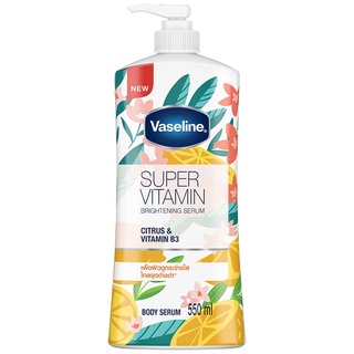 Free Delivery Vaseline Super Vitamin Brightening Citrus and Vitamin B3 Serum 550ml. Cash on delivery