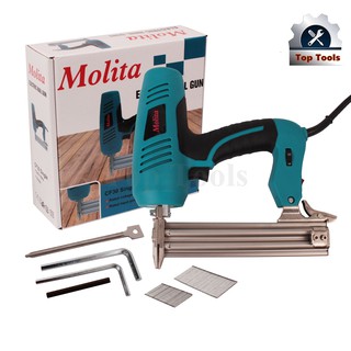 Molita เครื่องยิงแม็กไฟฟ้า ตะปูไฟฟ้า ขาเดี่ยว F30 ปรับรอบได้ 6 ระดับ 3000W เป็นรุ่นใหม่