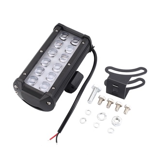 36W 12V LED Work Light 60 Degree High Power Offroad Light Round Off Road LED Work Lamp Flood Lamp For Boating Hunting