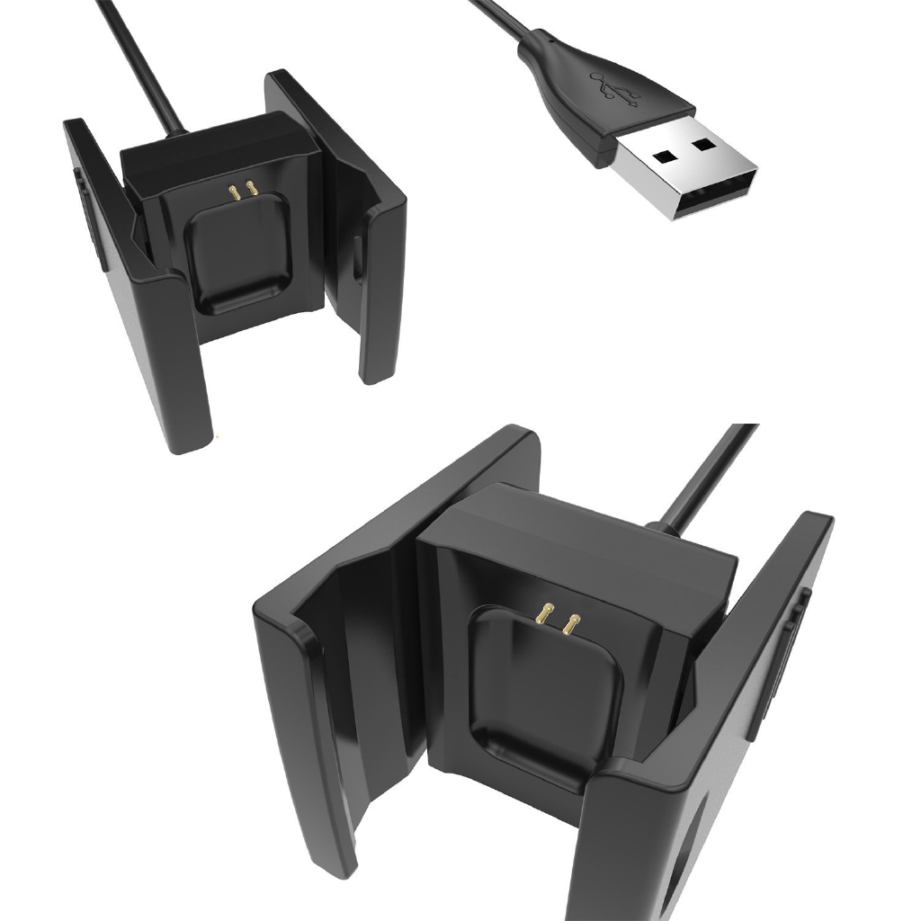 สายชาร์จ USB 1M สำหรับ Fitbit Charge 2 3 4