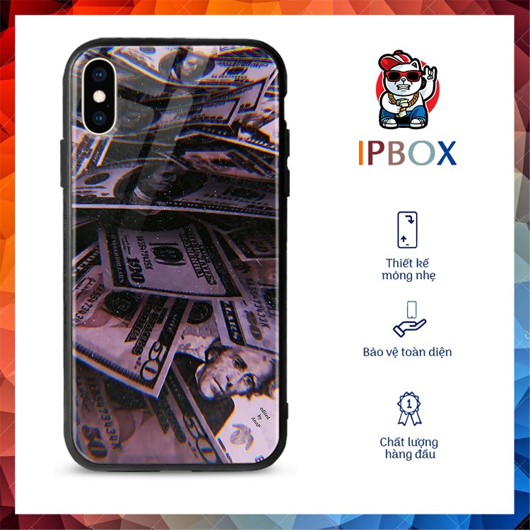 เคสคู่พิมพ์ลาย IPBOX Dollar Money สําหรับ Iphone 5 - Iphone 12Promax